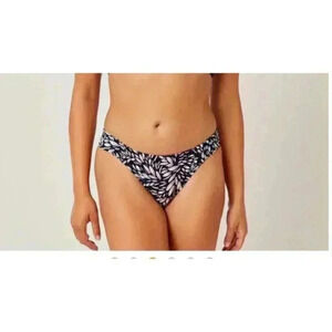 CARVE DESIGNS Navy Blue Floral CARDIFF SWIM BIKINI BOTTOM XS NEW. 450